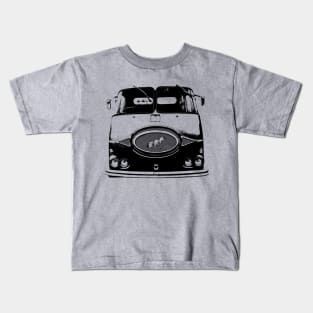 Classic 1960s ERF KV lorry monoblock black Kids T-Shirt